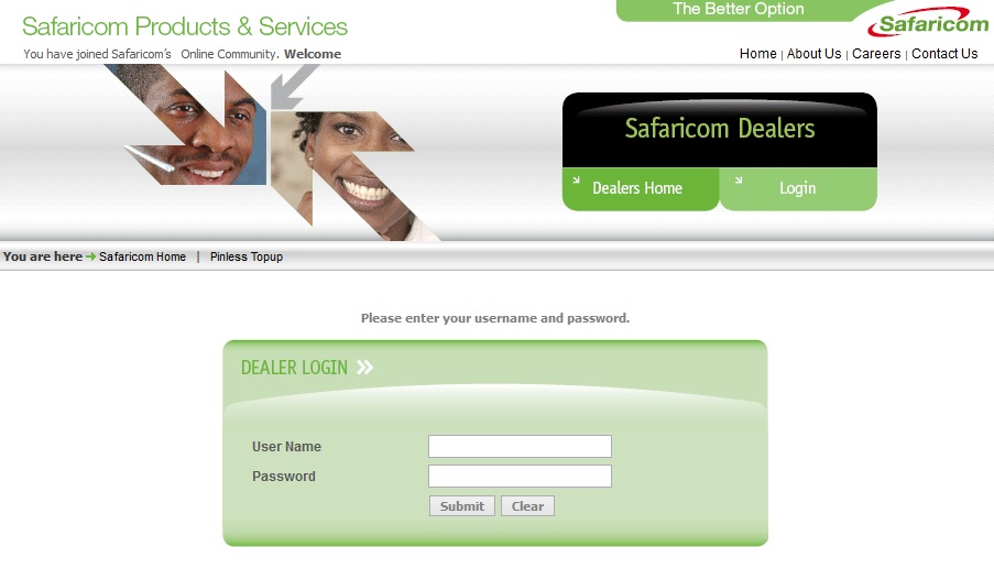 Safaricom Dealer Portal