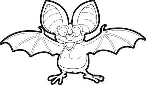 Free Bat Coloring Pages Printable