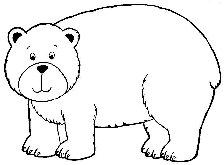 Free Printable Bears Coloring Pages For Kids