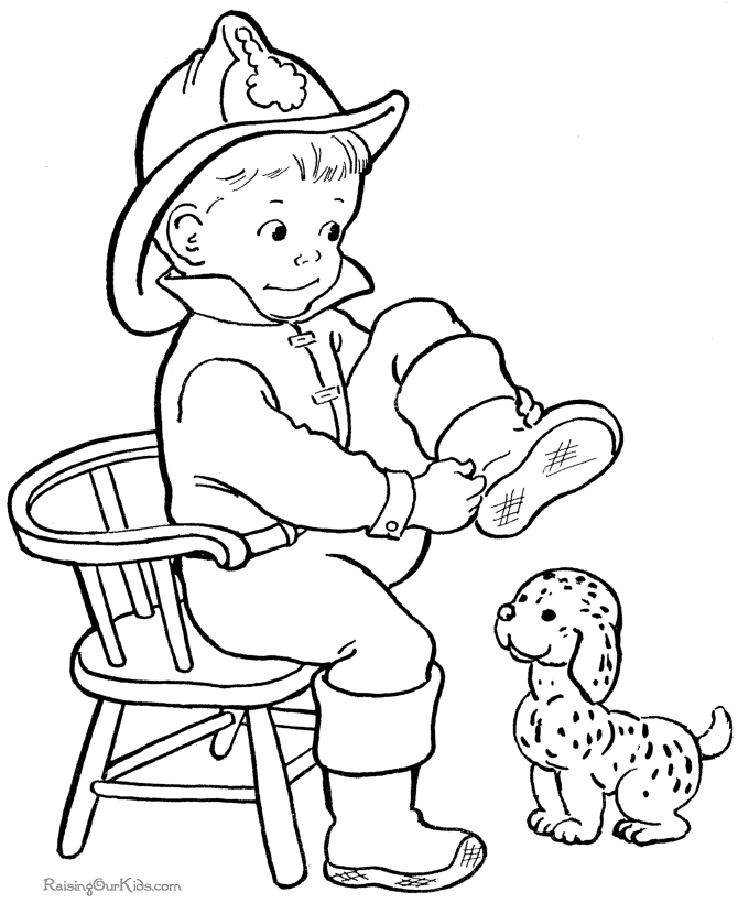 Printable Colouring Pages Kids