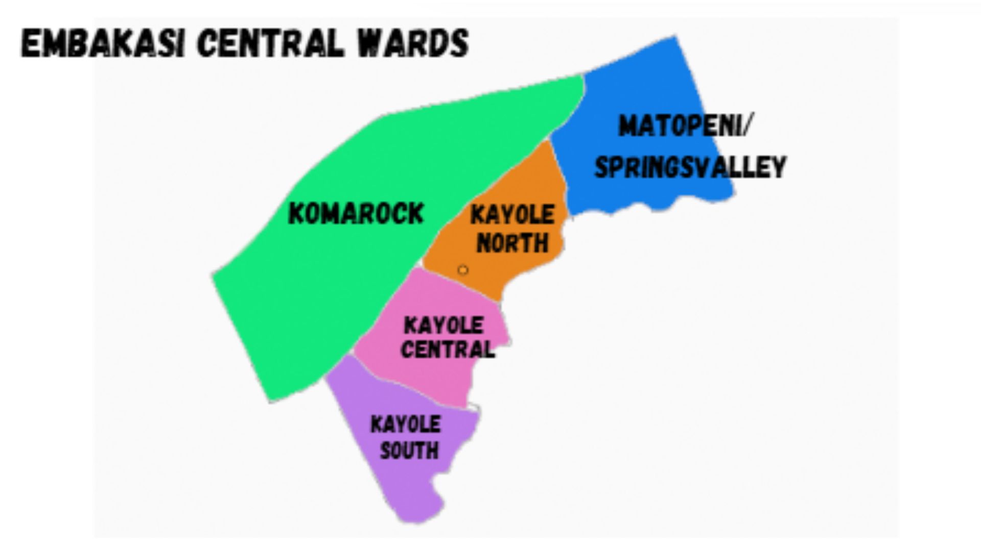 Embakasi Central Map