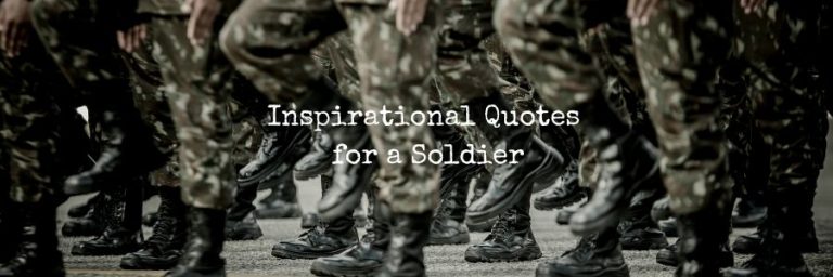 Inspirational Quotes for A Soldier - Elimu Centre