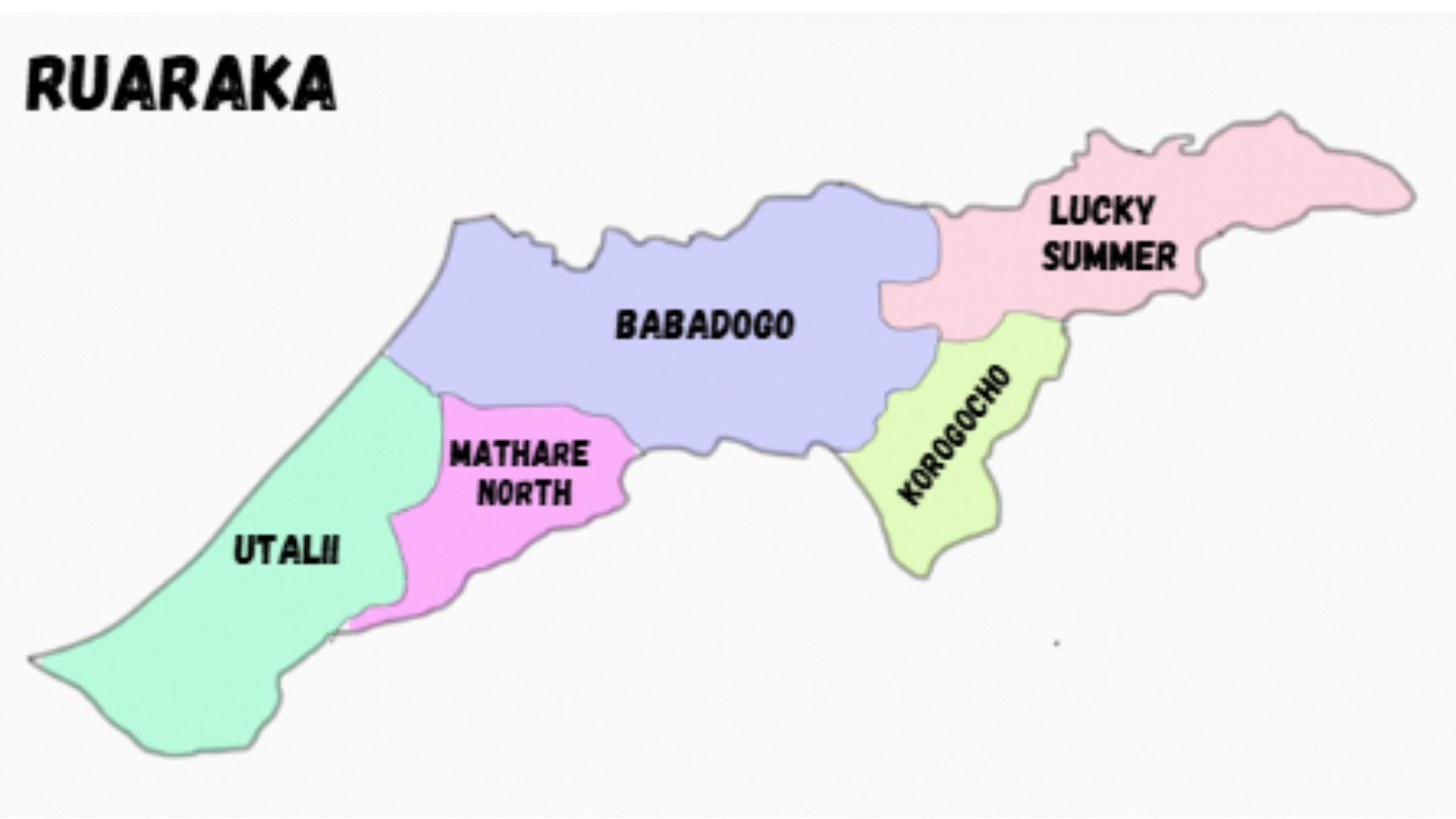 Ruaraka Constituency Wards