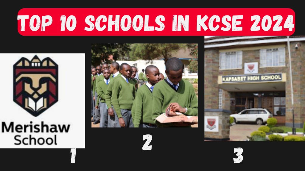 Top 10 Schools In KCSE 2024