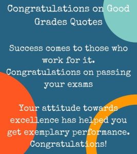 Congratulations Quotes for Good Grades - Elimu Centre